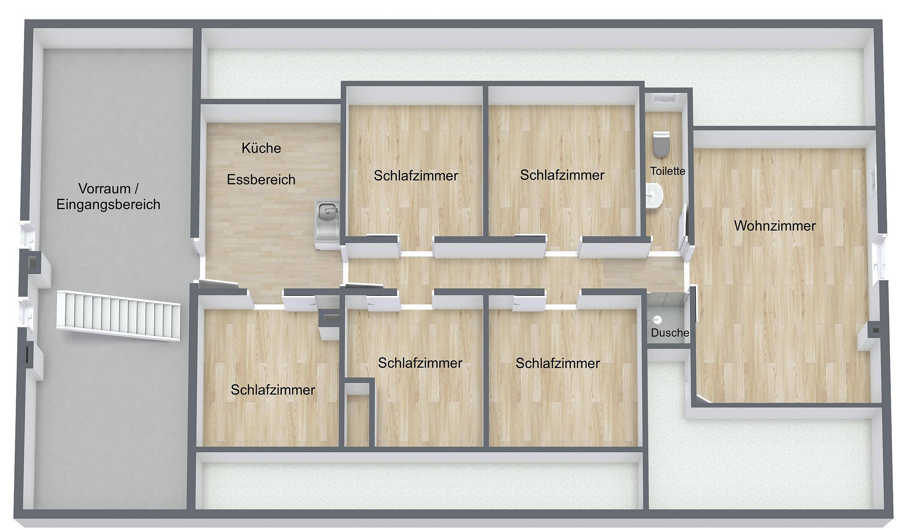 Neu renovierte 6-Zimmer Wohnung zu vermieten – Foto 28