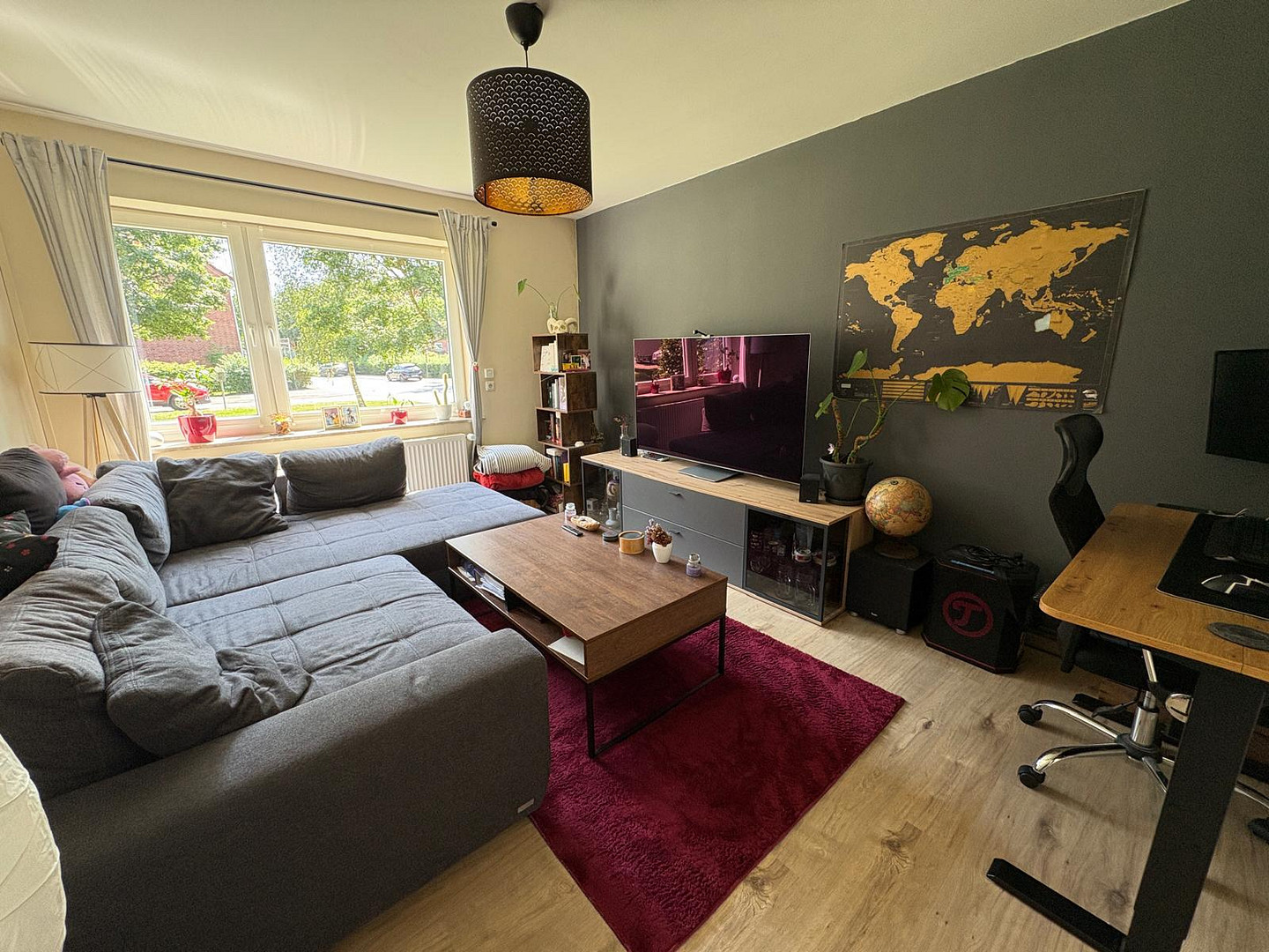 2-Zimmer-EG-Wohnung mit großer, eingewachsener Westterrasse & Einbauküche in Finkenwerder – Foto 3