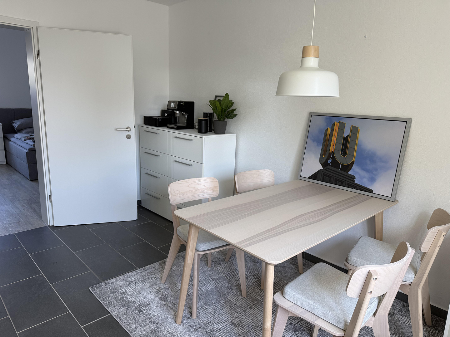 „Charmantes, voll möbliertes 44qm-Apartment mit großer Wohnküche nahe TU Dortmund" – Foto 9