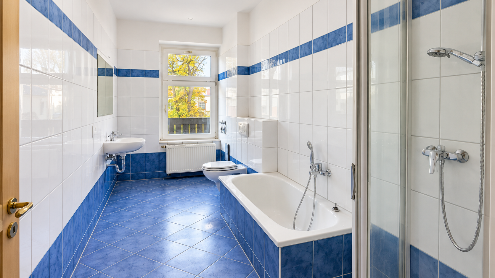Schöne 2 Raum WE, super Lage 1 OG, Tageslichtbad, großer Balkon, Küche Balkonzugang – Foto 5