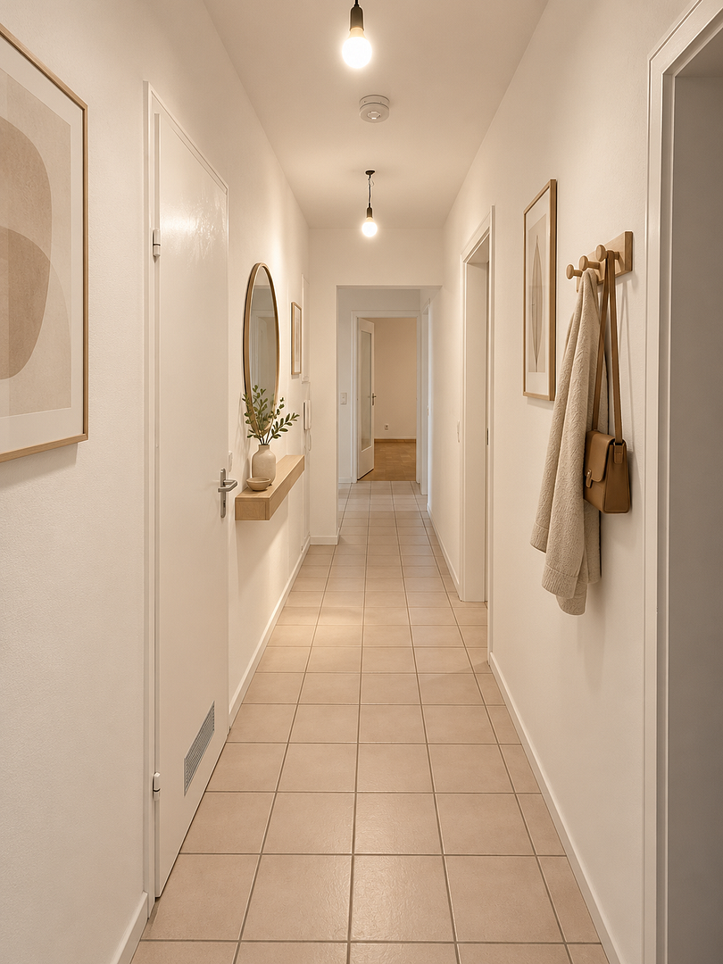 Großzügige 4,5-Zimmer-Wohnung | 92 m² | neue Küche & Bad | 2 Balkone | Garage