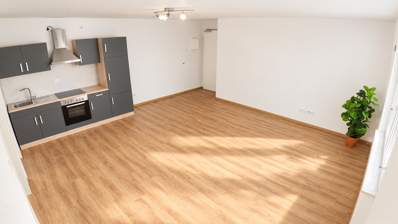 Helle & ruhige 2 Zimmer Wohnung mit Balkon in Frankfurt am Main, Gallusviertel/Europaviertel – Foto 3