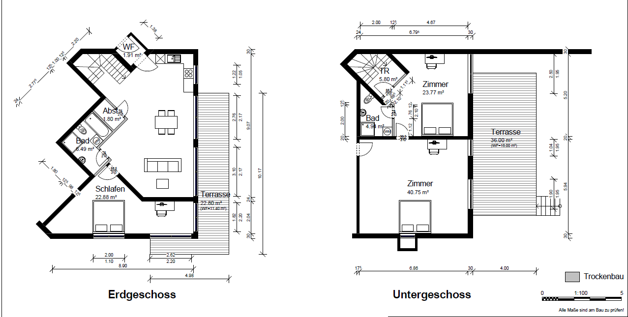 4-R. Erstbezug 190m², Miete oder Kauf Garten, 2xBad, Klimaanl., Bodenhzg., Parkett, Balk.&Terrasse – Foto 21