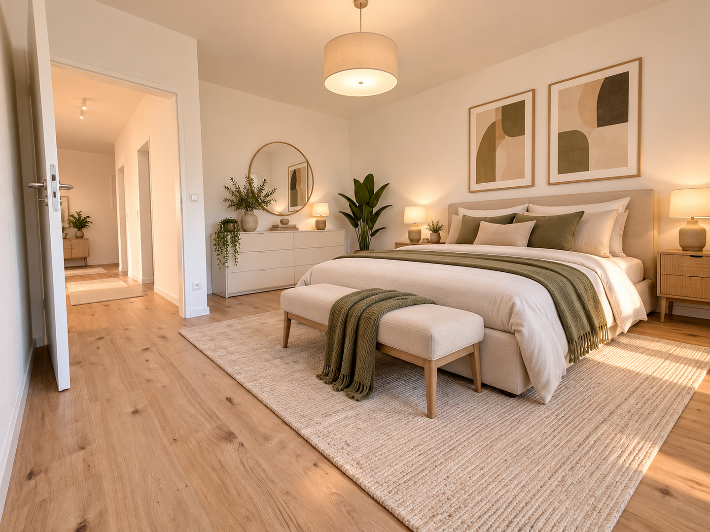 Rheinnah wohnen – sanierte 3-Zimmer-Wohnung mit Balkon & Aufzug – Foto 6
