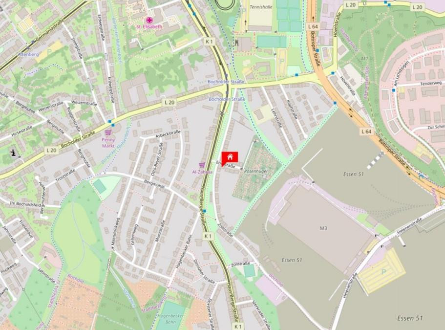 Bezugsfertige 1,5-Zimmer-Wohnung, ca. 2,5 Km von Uni & City, Garten, ruhige Sackgasse – Foto 9