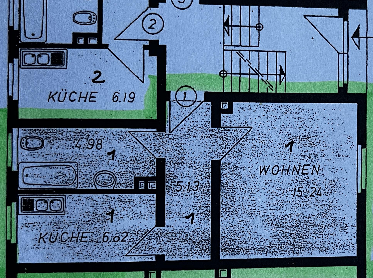 Bezugsfertige 1,5-Zimmer-Wohnung, ca. 2,5 Km von Uni & City, Garten, ruhige Sackgasse – Foto 10