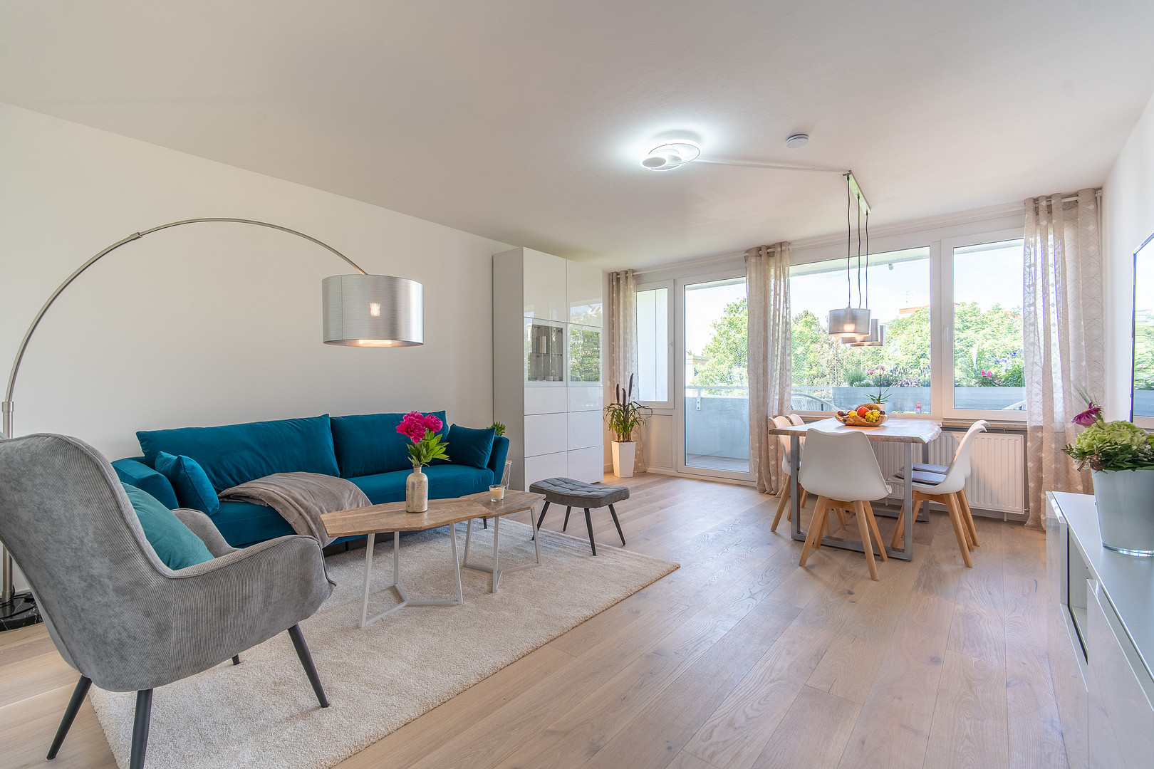 Moderne 3-Zimmer-Wohnung mit WestBalkon und Aufzug – Foto 2