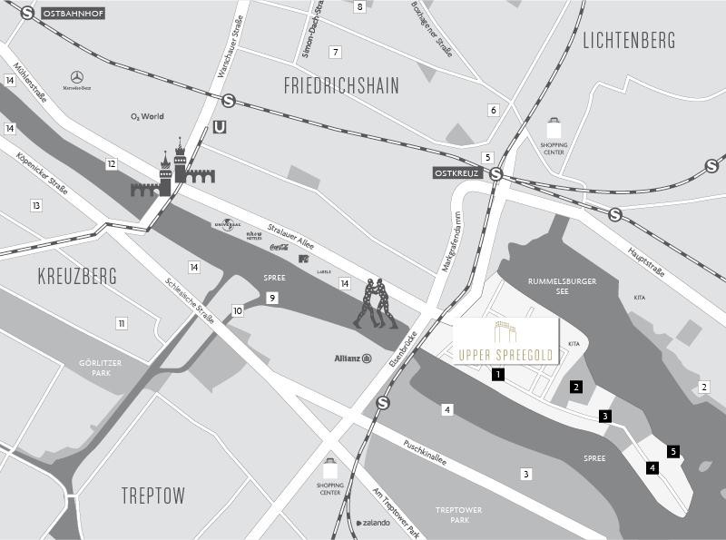 Exklusives Wohnen direkt an der Spree – Möblierte 2-Zimmer-Wohnung (97m2) auf der Halbinsel Stralau – Foto 27