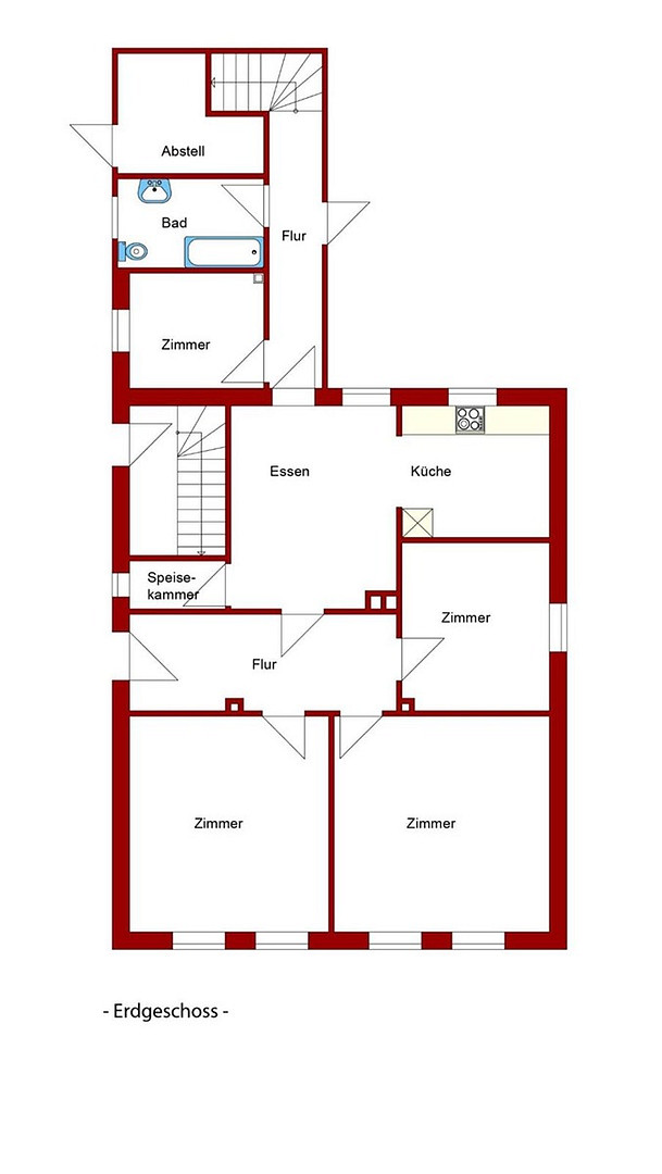 Attraktive Kapitalanlage – Vollvermietetes Mehrfamilienhaus mit Top-Rendite! – Oldenburg(Osternburg) – Vorschaubild 4
