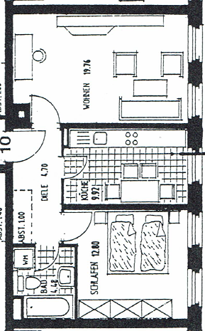 2-Raum-Wohnung * Für Investoren * OHNE Maklerprovision * Mietanpassung möglich * – Leipzig(Neustadt-Neuschönefeld) – Vorschaubild 8
