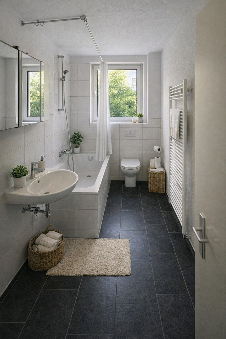 🏡 Zuhause mit Zukunft – provisionsfreie 2‑Zimmer‑Wohnung mit Balkon & nachhaltiger Sanierung (Frankfurt‑Nordweststadt) – 60439 Frankfurt am Main(Niederursel) – Vorschaubild 8