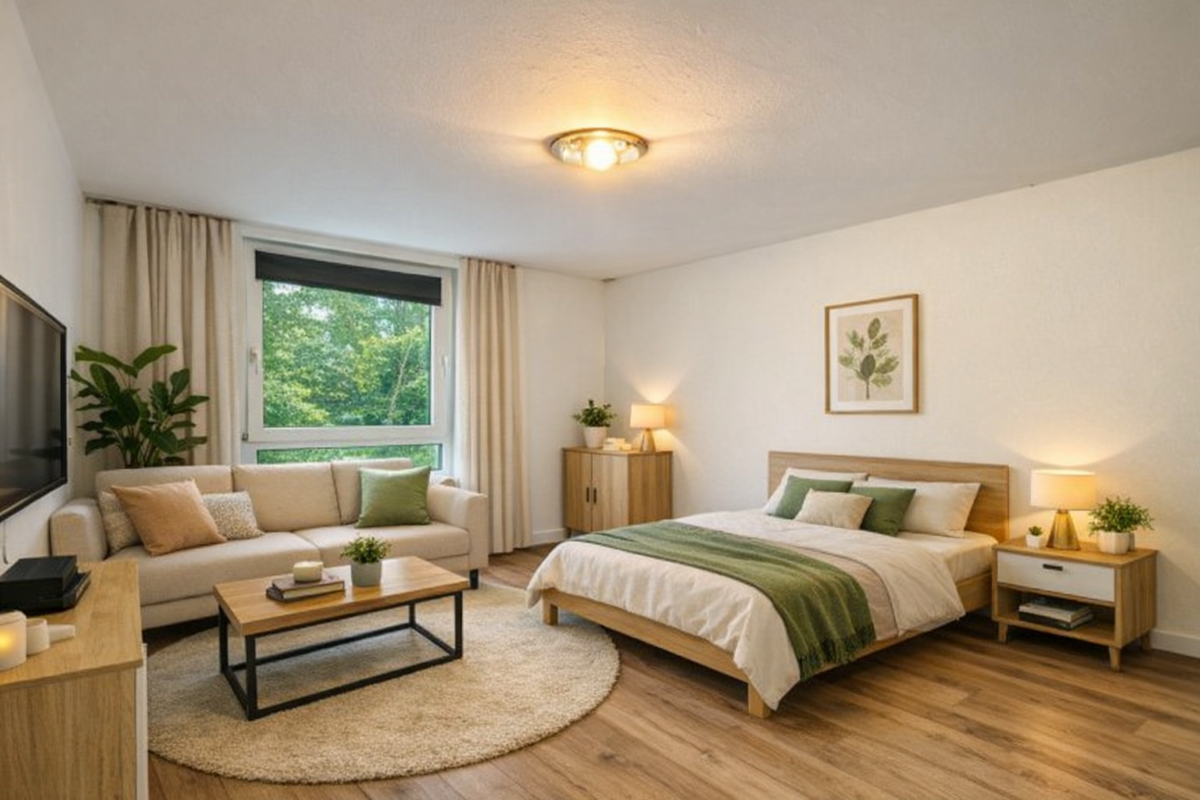 🏡 Zuhause mit Zukunft – provisionsfreie 2‑Zimmer‑Wohnung mit Balkon & nachhaltiger Sanierung (Frankfurt‑Nordweststadt) – 60439 Frankfurt am Main(Niederursel) – Vorschaubild 2