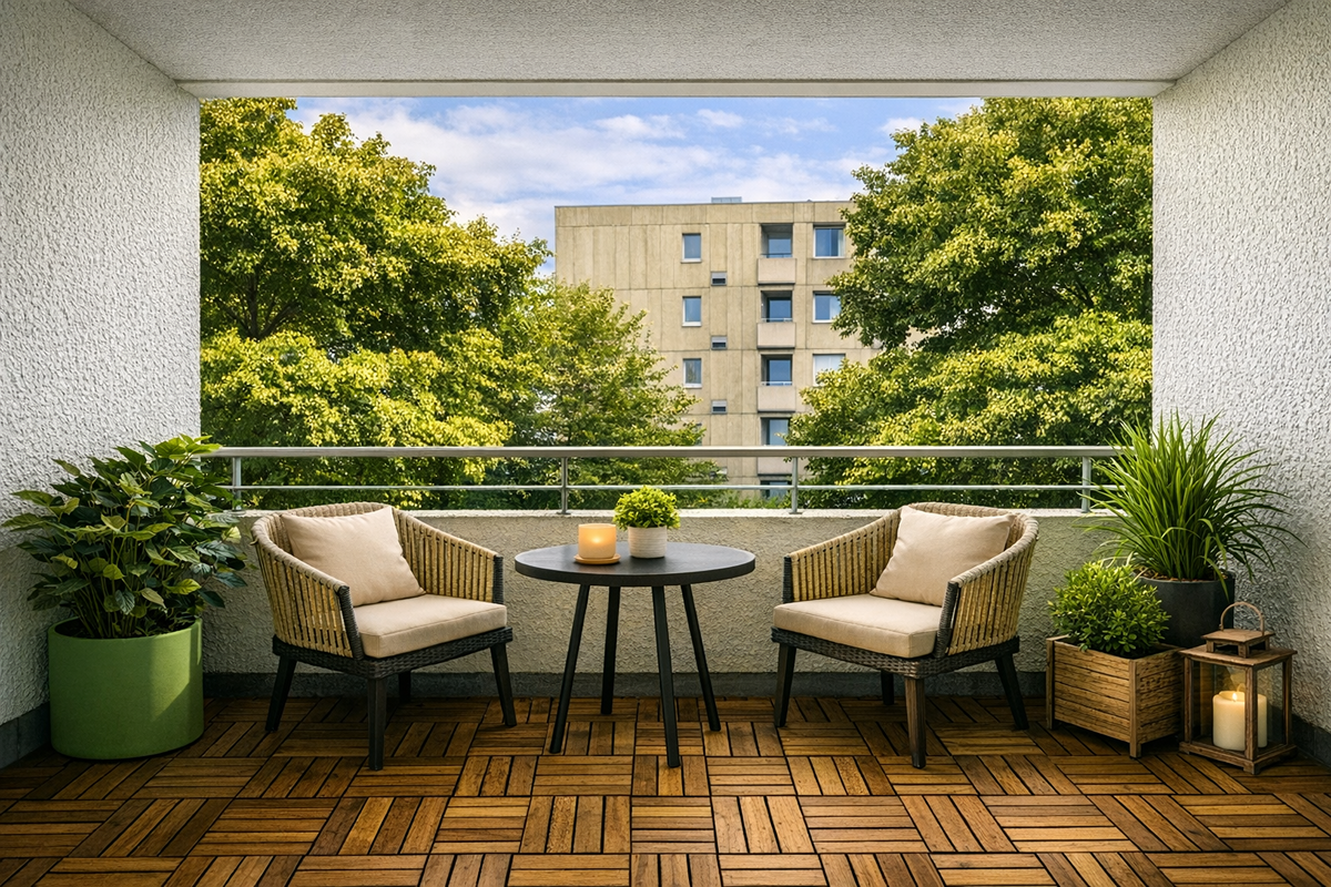 🏡 Zuhause mit Zukunft – provisionsfreie 2‑Zimmer‑Wohnung mit Balkon & nachhaltiger Sanierung (Frankfurt‑Nordweststadt) – 60439 Frankfurt am Main(Niederursel) – Vorschaubild 3