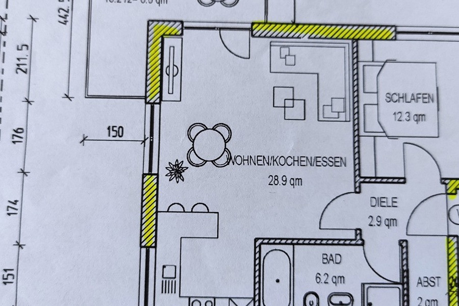 Moderne, zentrumsnahe 2-Zimmer Wohnung inkl. Tiefgaragenstellplatz – 85053 Ingolstadt – Vorschaubild 16