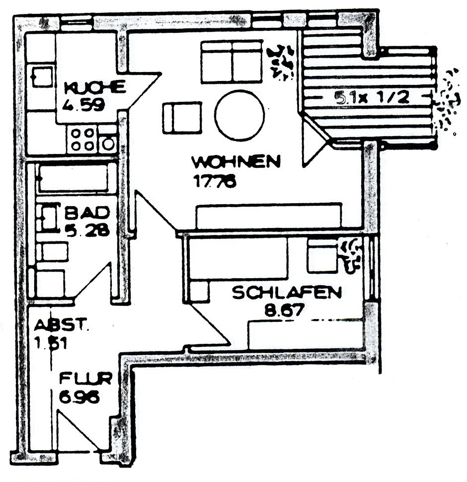 2-Zimmerwohnung in Ingolstadt / Friedrichshofen – 85049 Ingolstadt – Vorschaubild 12