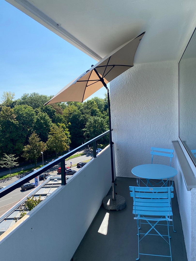 Möblierte 1-Zimmer-Wohnung Zentrums- und AUDI Nähe mit Blick ins Grüne/ idealer Zweitwohnsitz! – Ingolstadt – Vorschaubild 5