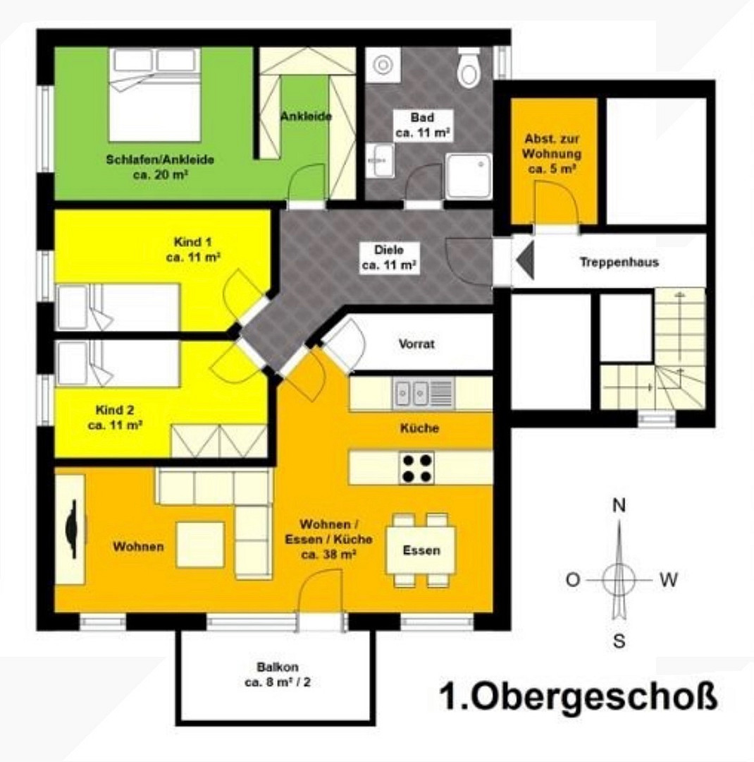 Moderne 4-Zimmer-Designwohnung mit höchster Energieeffizienz – Koblenz-Lay(Lay) – Vorschaubild 29