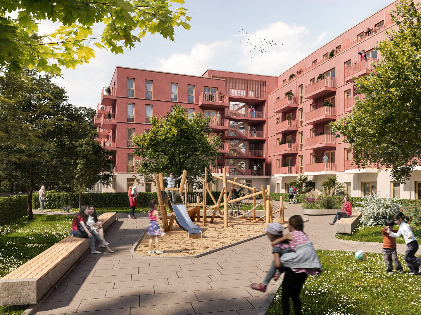 Geräumige 2-Zimmer-Wohnung mit EBK und 2 BALKONEN im Stadtquartier 'Ferdinand's Garden' – Ferdinand-Schultze-Strasse 35, 13055 Berlin(Alt-Hohenschönhausen) – Vorschaubild 13