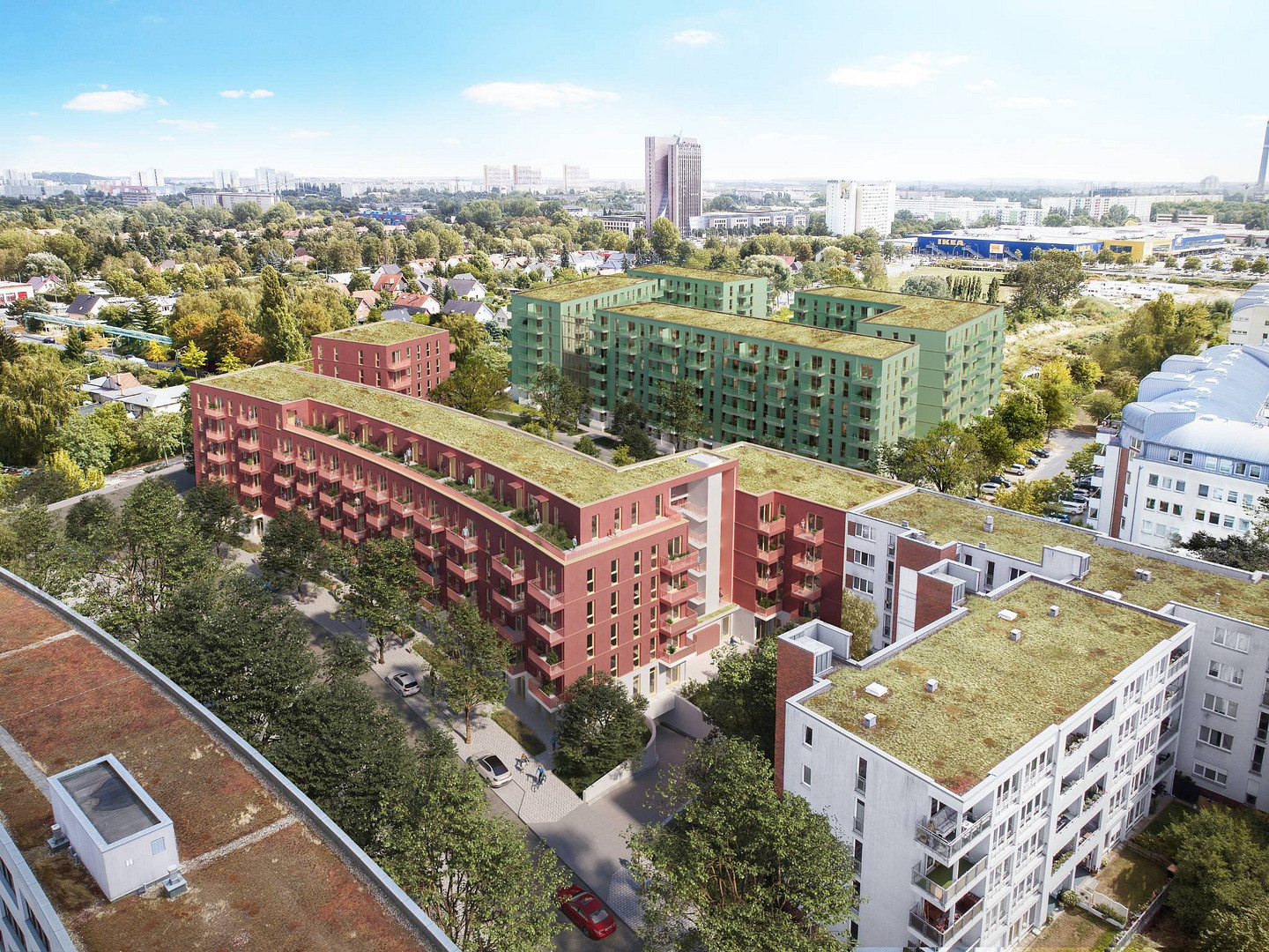 Geräumige 2-Zimmer-Wohnung mit EBK und 2 BALKONEN im Stadtquartier 'Ferdinand's Garden' – Ferdinand-Schultze-Strasse 35, 13055 Berlin(Alt-Hohenschönhausen) – Vorschaubild 15