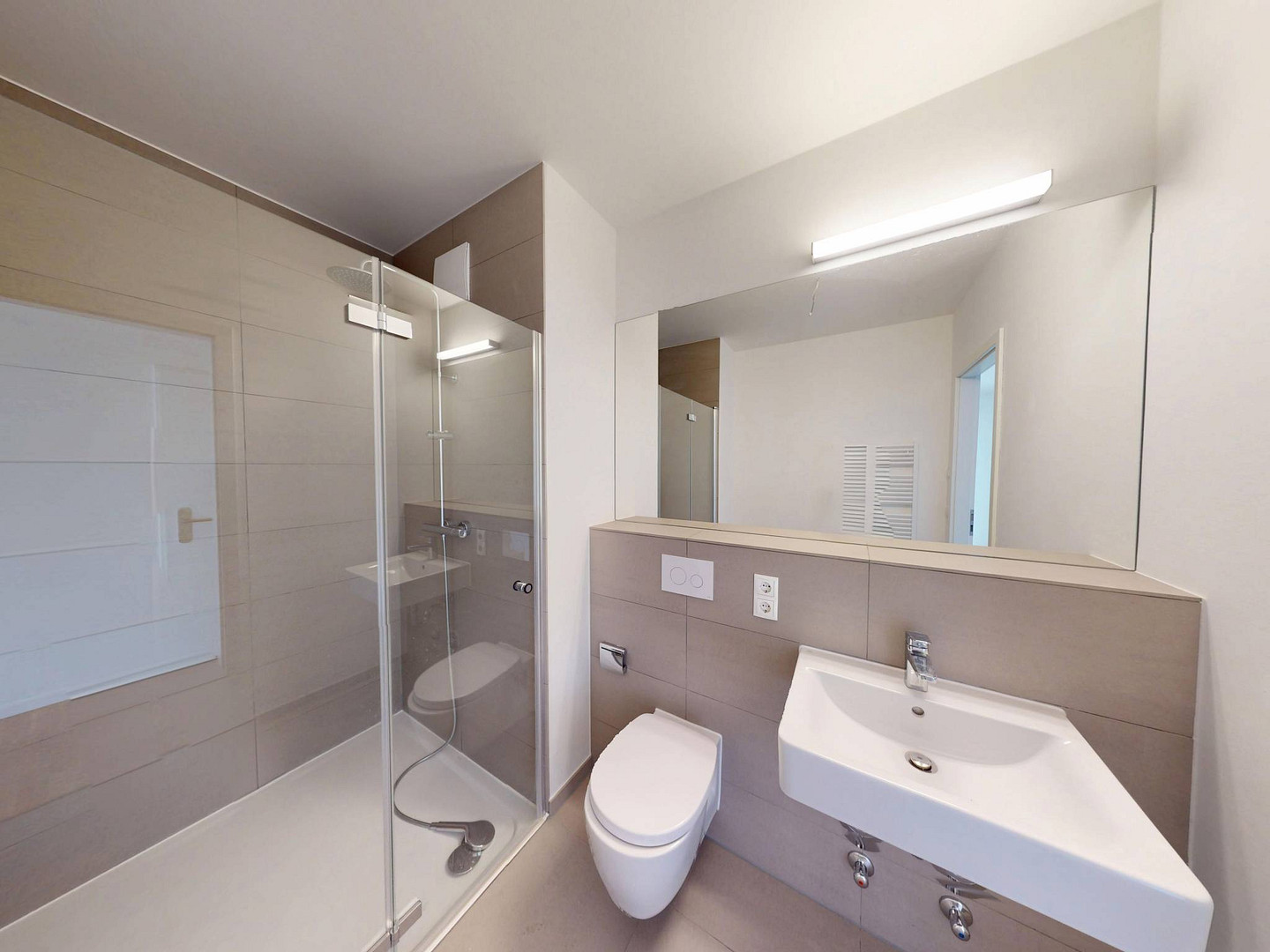 Geräumige 2-Zimmer-Wohnung mit EBK und 2 BALKONEN im Neubauquartier 'Ferdinand's Garden' – Plauener Straße 108, 13055 Berlin(Alt-Hohenschönhausen) – Vorschaubild 9