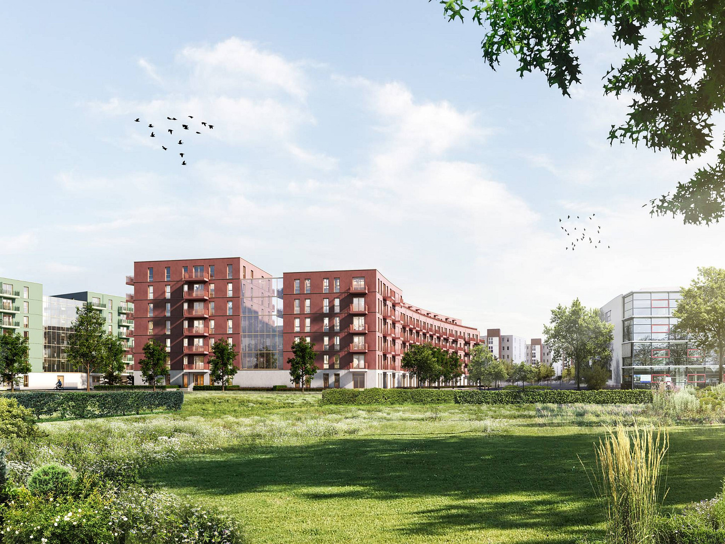 Geräumige 2-Zimmer-Wohnung mit EBK und 2 BALKONEN im Neubauquartier 'Ferdinand's Garden' – Ferdinand-Schultze-Straße 39, 13055 Berlin(Alt-Hohenschönhausen) – Vorschaubild 5
