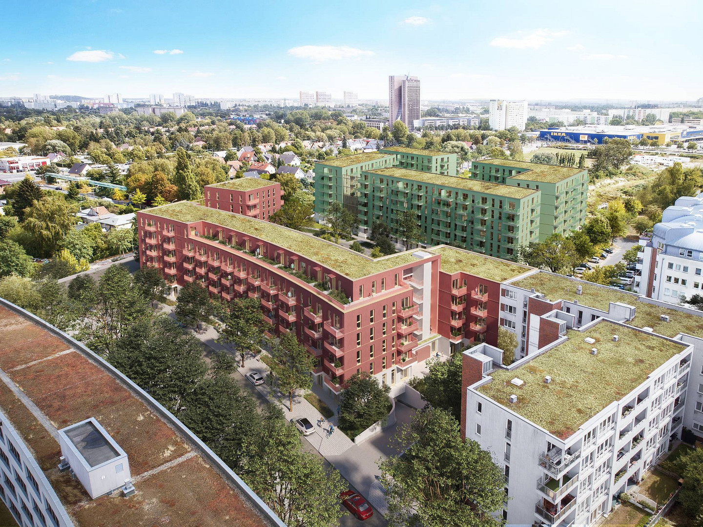 Moderne 4-Zimmer-Wohnung mit 2 BALKONEN, 2 BÄDERN und EBK im Neubauquartier 'Ferdinand's Garden' – Plauener Strasse 102, 13055 Berlin(Alt-Hohenschönhausen) – Vorschaubild 16