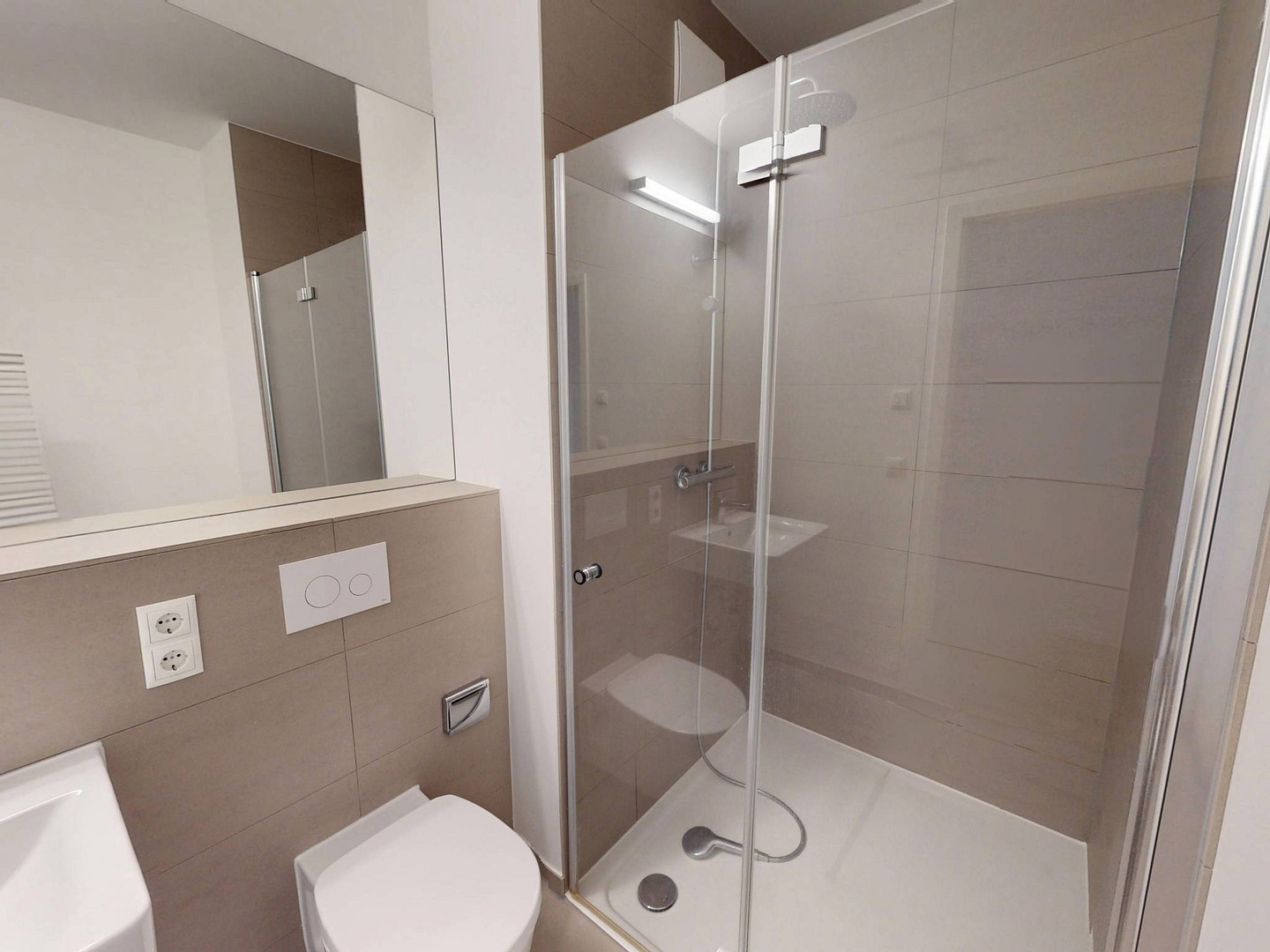 Moderne 4-Zimmer-Wohnung mit 2 BALKONEN, 2 BÄDERN und EBK im Neubauquartier 'Ferdinand's Garden' – Plauener Strasse 102, 13055 Berlin(Alt-Hohenschönhausen) – Vorschaubild 11