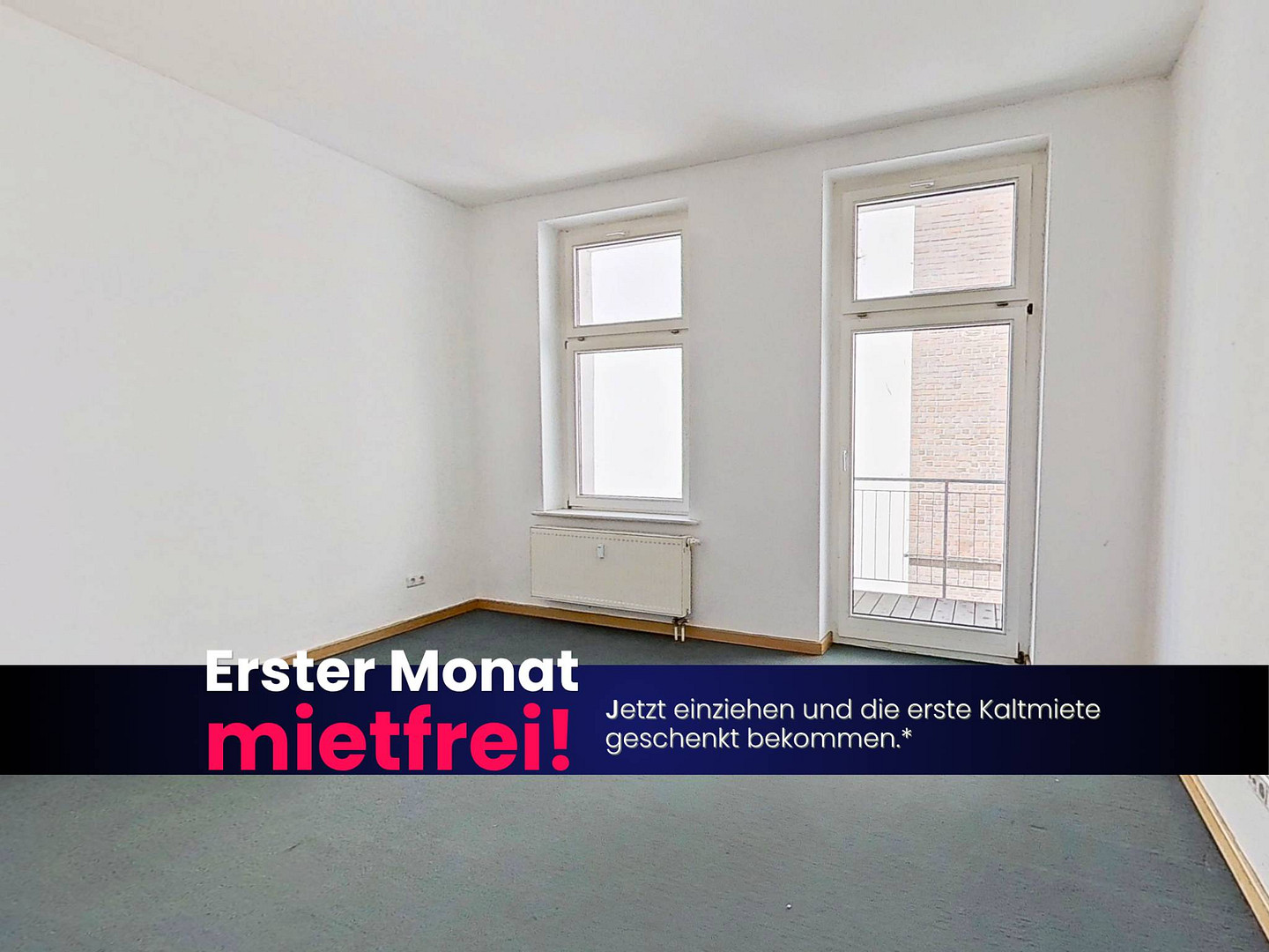 Die Blätter fallen, die Miete auch - 1 NKM als Herbstgeschenk: Attraktive 3-Zimmer-Wohnung mit Einbauküche und 2 Balkonen ++ – 39104 magdeburg(Altstadt) – Vorschaubild 2