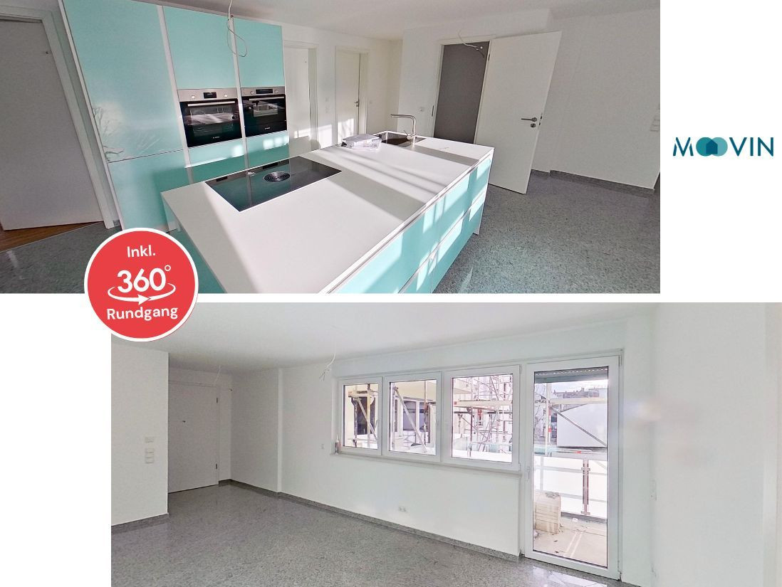 * Exklusive 3-Raum-Wohnung mit hochwertiger EINBAUKÜCHE und BALKON in zentraler und ruhiger Wohnlage *