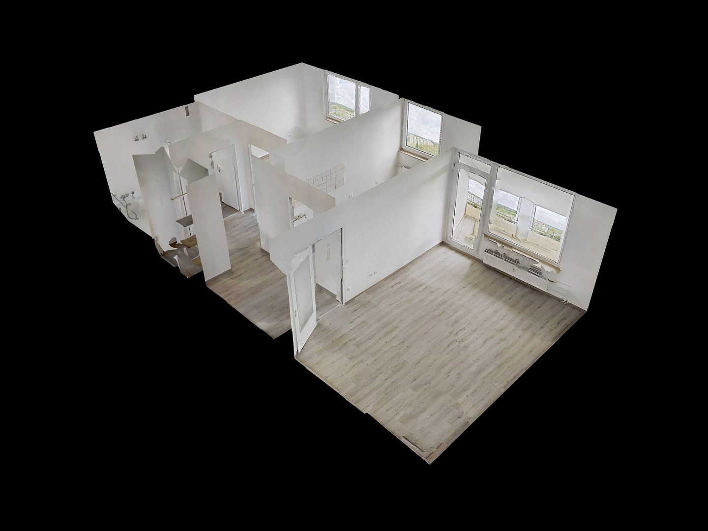 Hübsche 2-Zimmer-Wohnung mit modernem Wannenbad, großem BALKON  & tollem Ausblick – 48159 Münster(Kinderhaus) – Vorschaubild 13