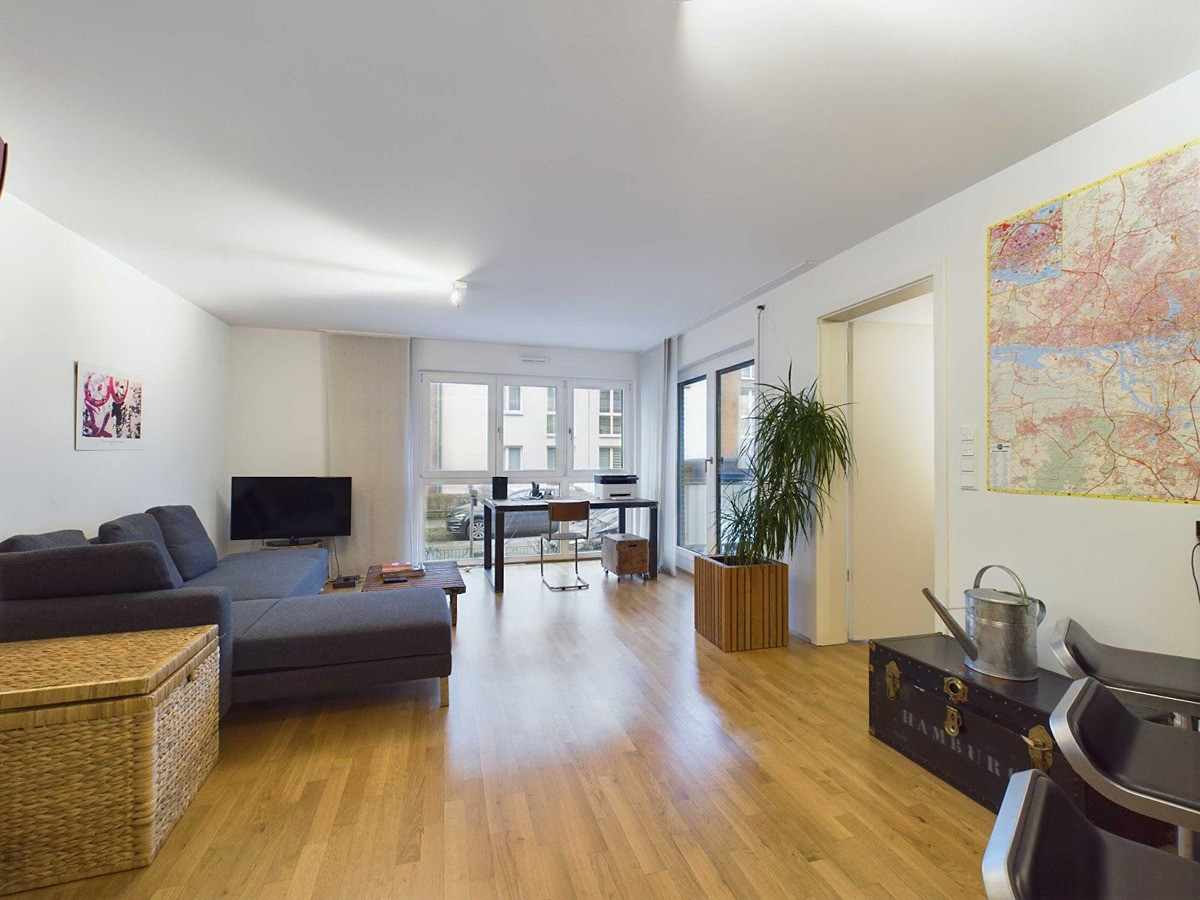 Premium Wohnen in Wandsbek: Helle Neubauwohnung mit Loggia und Team 7 Massivholzküche und Tiefgarage – 22047 Hamburg-Wandsbek(Wandsbek) – Vorschaubild 3