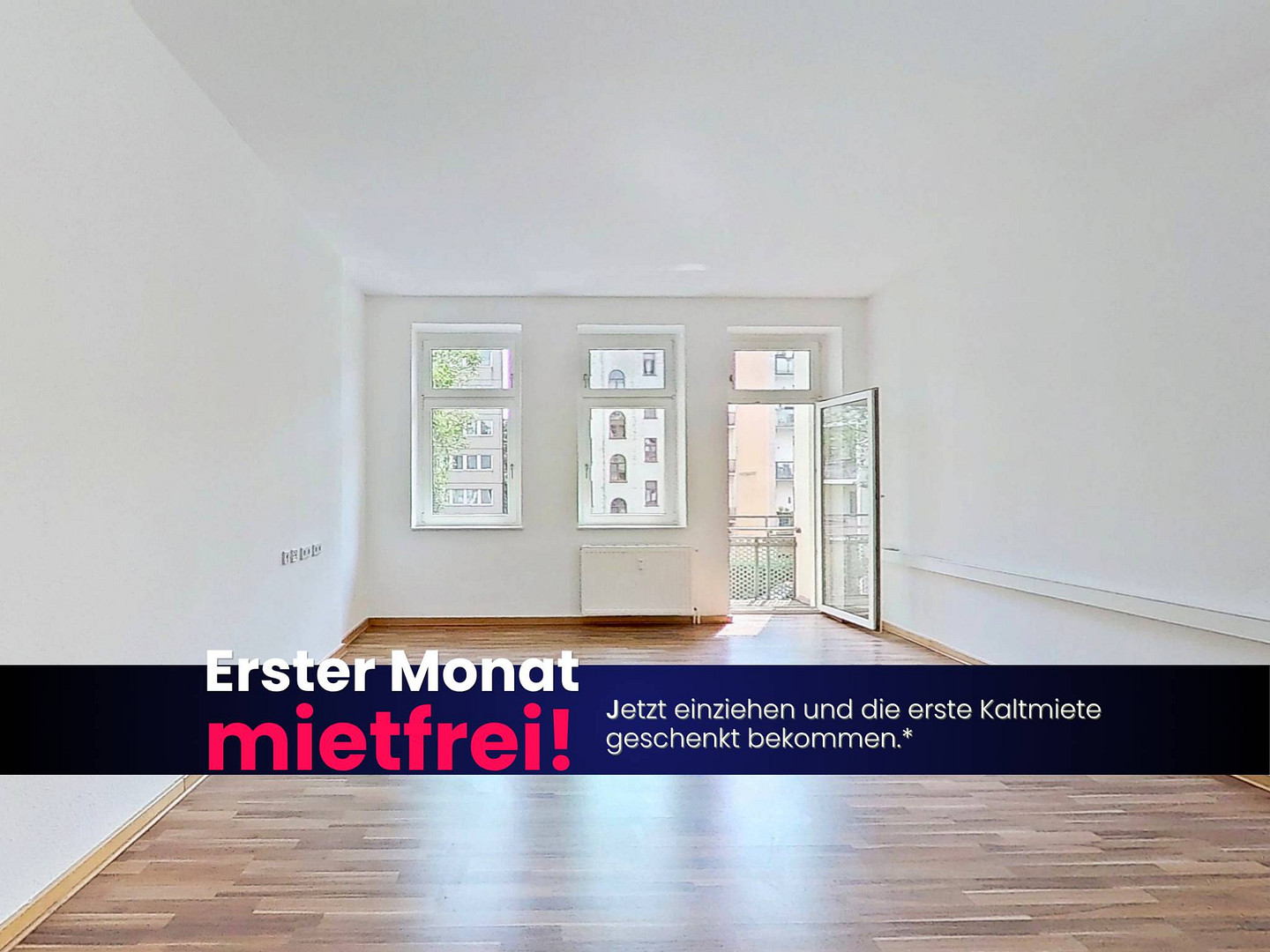 Herbstzauber fürs neue Zuhause - Einziehen, einkuscheln, Kaltmiete sparen: Weitläufige 4-Zimmer-Wohnung mit sonnigem BALKON – 39104 Magdeburg(Altstadt) – Vorschaubild 2