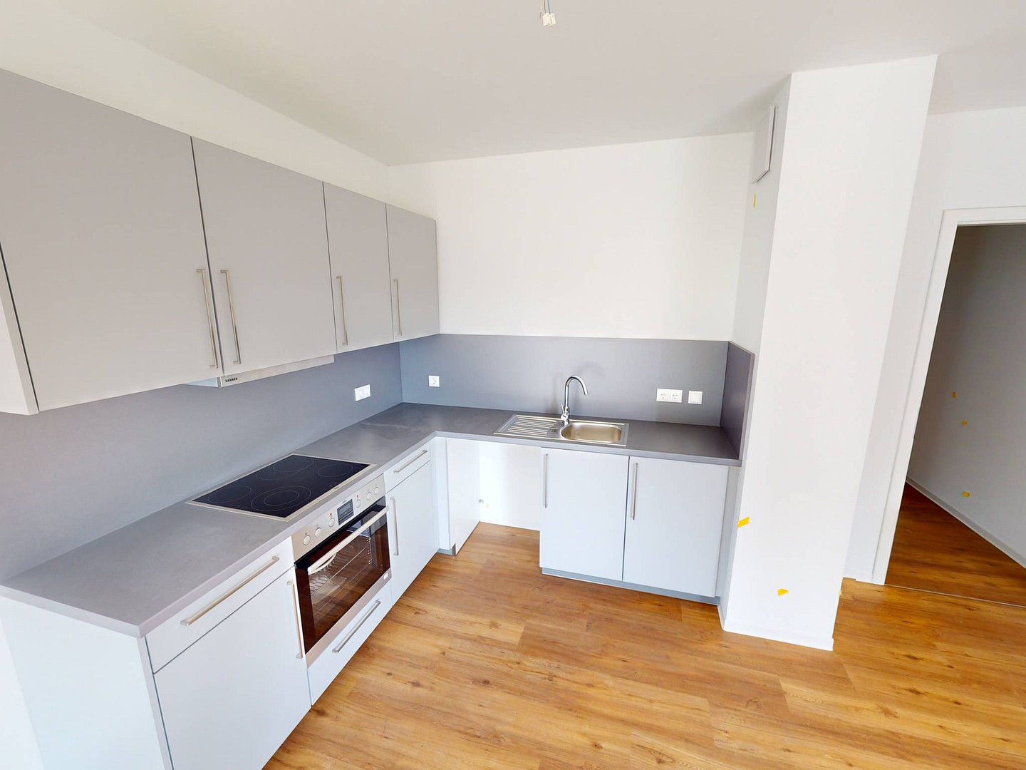 Moderne 2-Zimmer-Wohnung mit EBK und BALKON im Neubauquartier FIELD 4 – 68167 Mannheim – Vorschaubild 4