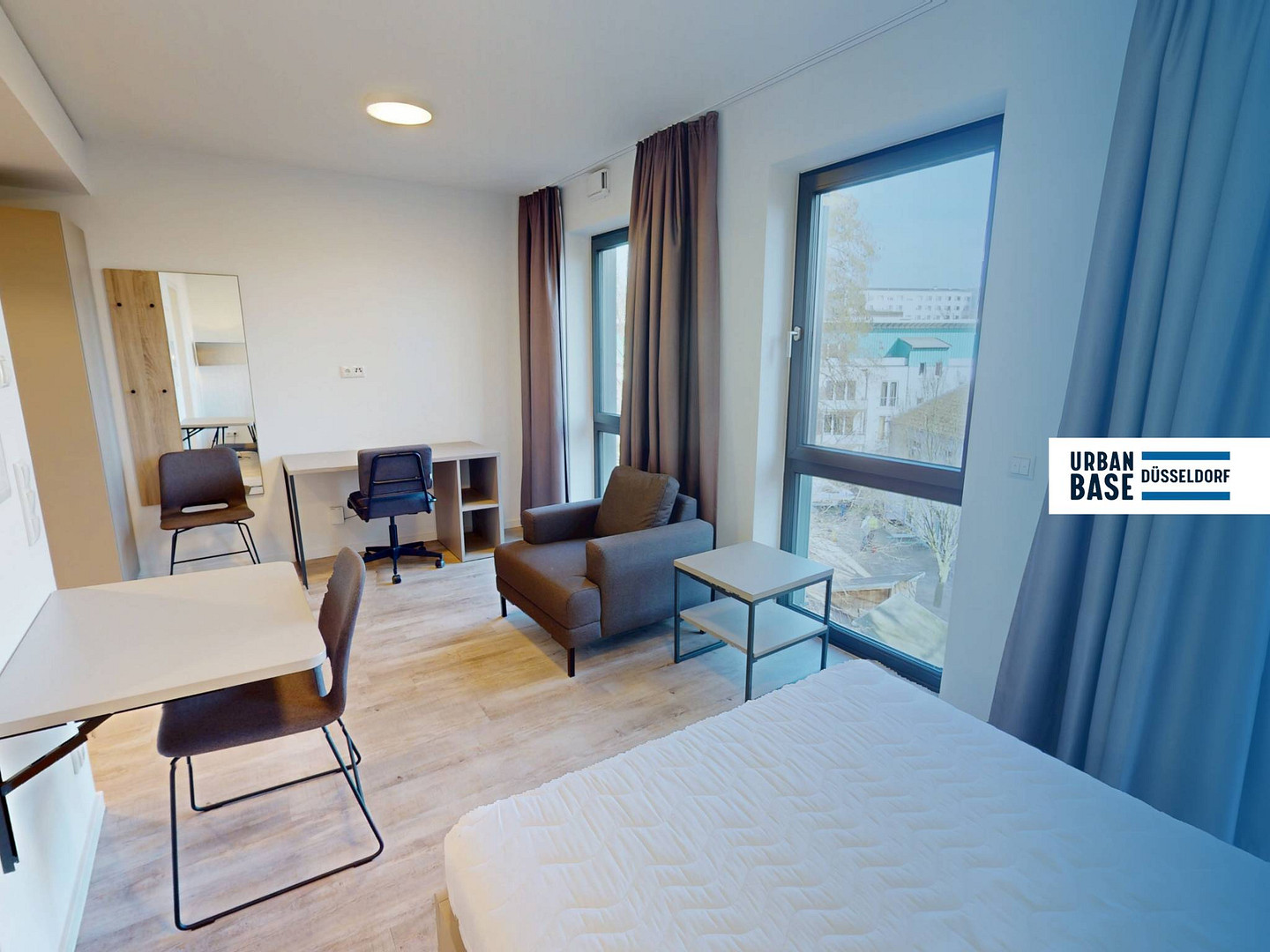 Möbliertes Smart-Apartment mit EBK, ALL-IN-MIETE, UVM. bei URBAN BASE