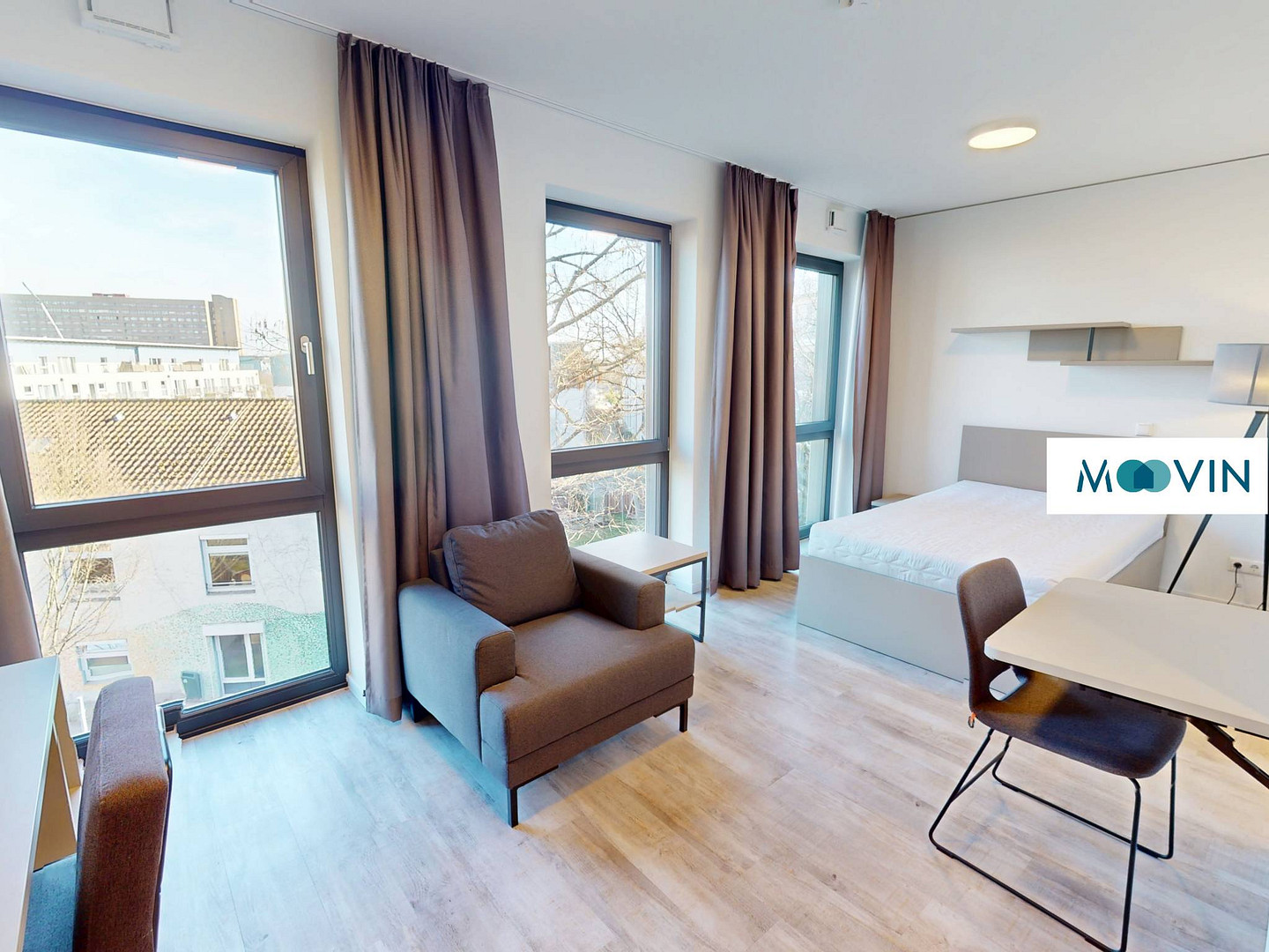 Möbliertes Smart-Apartment mit EBK, ALL-IN-MIETE, UVM. bei URBAN BASE – Foto 2