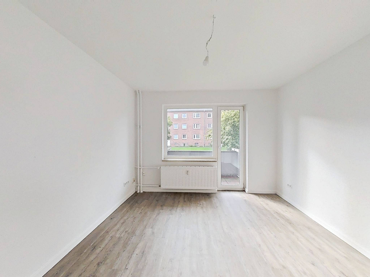 Ansicht I: Wohn- und Esszimmer