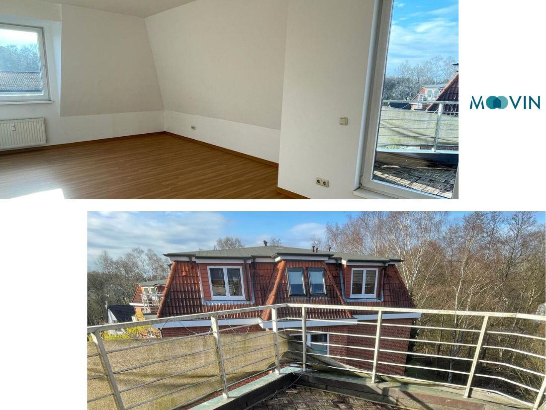 Schöne 3-Zimmer-Wohnung mit großem Balkon und Einbauküche